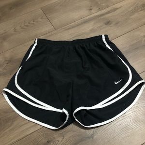 black nike shorts
